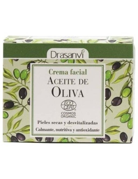 Crema Facial Aceite Oliva Cosm Org 50Ml Drasanvi