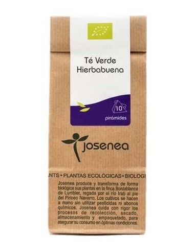 Te Verde Con Hierbabuena Bolsa 10Sbrs. de Josenea