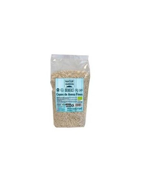 Copos de Avena Finos sin Gluten Bio 1 Kg de Naturgreen