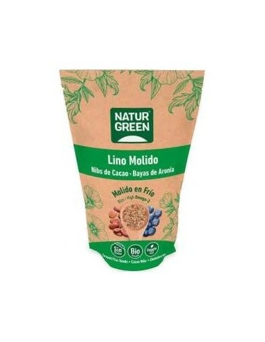 Semillas Lino, Cacao Y Aronia 150Gr. Bio de Naturgreen