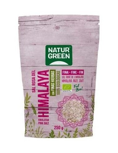Sal del Himalaya a las Finas Hierbas 250 G de Naturgreen