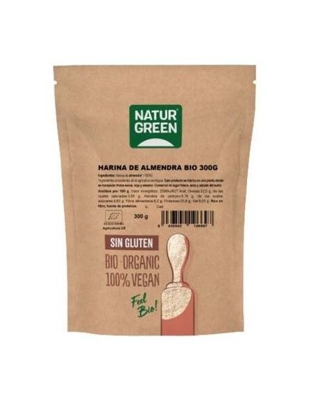 Naturgreen Harina De Almendra Bio 300 G de Naturgreen