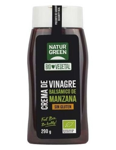 Crema De Vinagre Balsamico Manzana 290Gr. Bio Sg de Naturgreen
