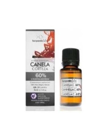 Canela De Ceylan Corteza 60% Aceite Esencial 5Ml. de Terpenic