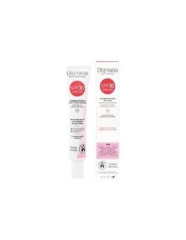 Solar Spf30 Color Con Acido Hialuronico 50Ml Eco de Dhyvana