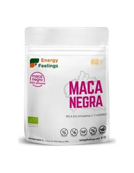 Maca Negra Polvo 200Gr. Eco Vegan Sg de Energy Feelings