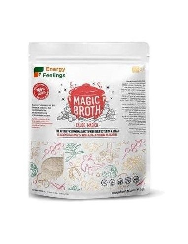 Magic Broth Caldo Proteico 500 Gramos Eco Vegan Sg Energy Feelings