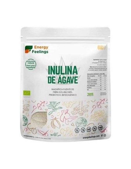 Inulina De Agave Polvo 500Gr. Eco Vegan de Energy Feelings