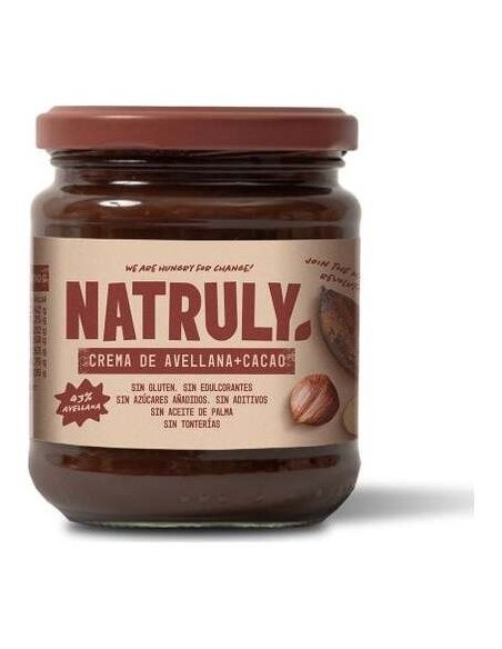 Crema De Cacao Y Avellanas, 285 G de Natruly