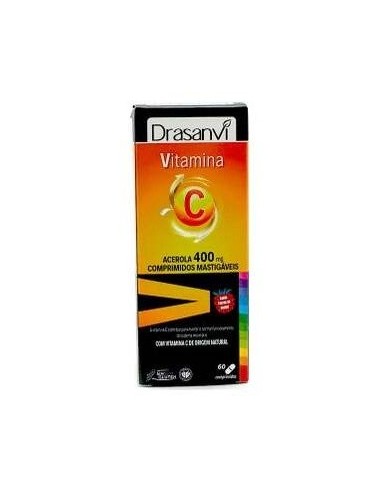 Vitamina C 400Mg Masticable 60 Comprimidos Drasanvi