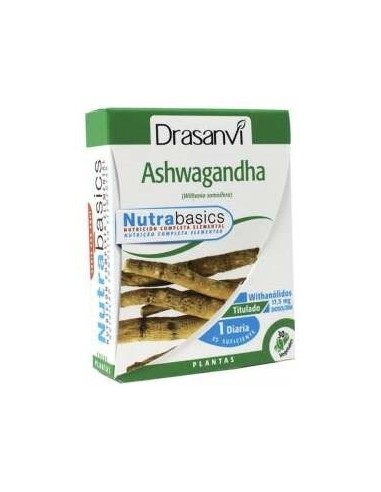 Nutrabasics Ashwagandha 30Cap. de Drasanvi