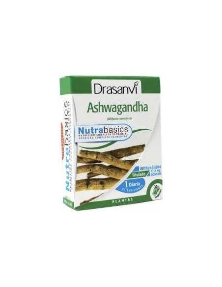 Ashwagandha 30 Capsulas Nutrabasicos Drasanvi