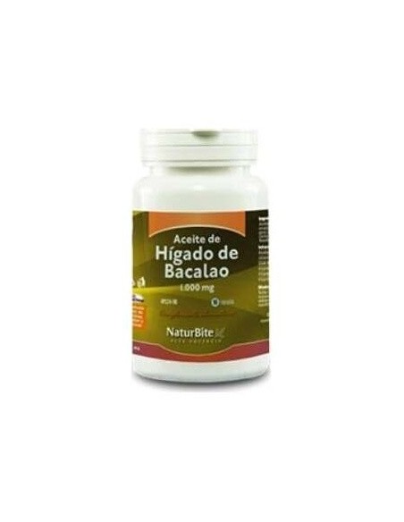 Aceite De Higado De Bacalao 1000Mg. 90Cap. de Naturbite