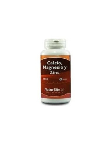 Calcio Magnesio Y Zinc 1450Mg. 60Comp. de Naturbite