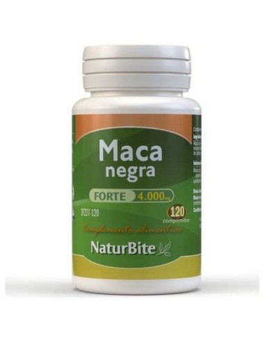 Maca Negra Forte 4000Mg. 120Comp. de Naturbite