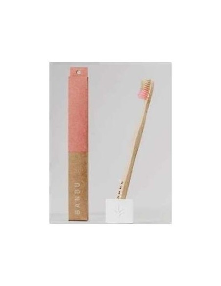 Banbu Cepillo Dental Adulto Medio Rosa. de Banbu