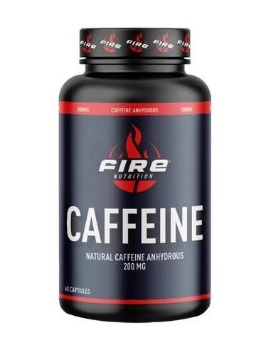 Caffeine Anhydrous 200Mg 60Cap. de Fire Nutrition