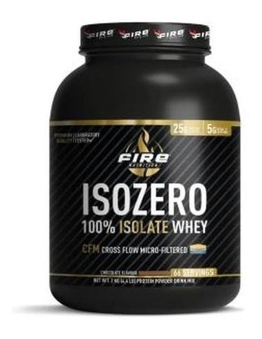 Isozero Cfm 100% Isolate Chocolate 2Kg. de Fire Nutrition