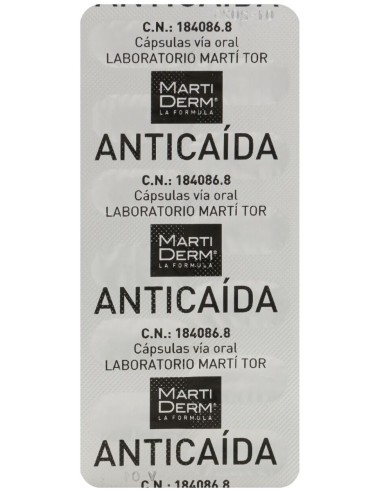 Martiderm Hair System Anticaida 60 Caps de Martiderm