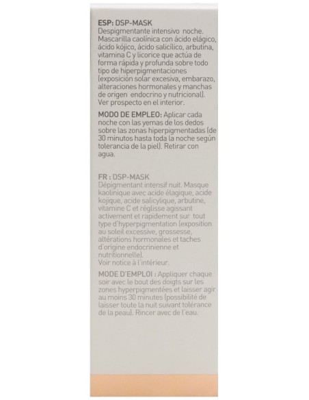 Dsp Mask Pigment Zero Despigmen Inten Noche 30Ml de Martiderm