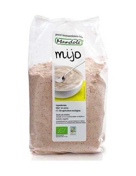 Pure De Mijo Instantaneo Polvo 225Gr. Bio de Mandole
