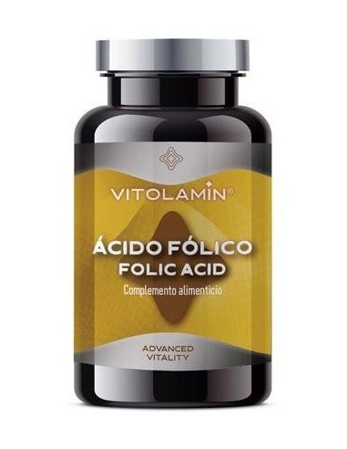 Acido Folico 400 Microgramos 400 Comprimidos Vitolamin