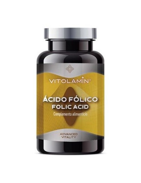 Acido Folico 400 Microgramos 400 Comprimidos Vitolamin
