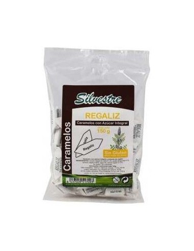 Caramelos De Regaliz Azucar De Caña 150Gr. de Silvestre