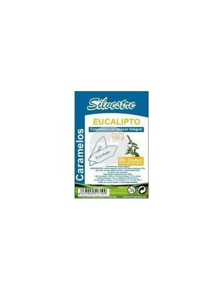 Caramelos De Eucalipto Azucar De Caña 150Gr. de Silvestre