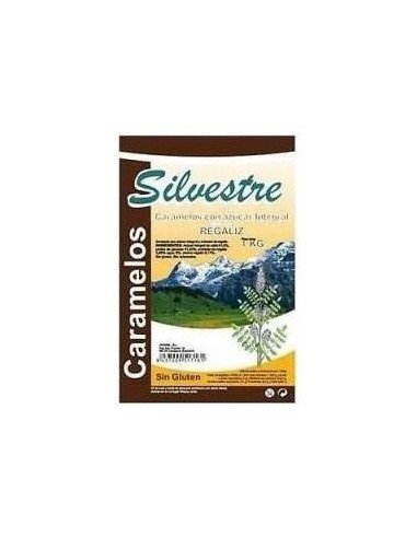 Caramelos De Regaliz Azucar De Caña 1Kg. de Silvestre