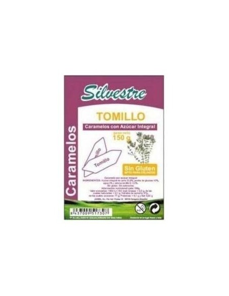 CARAMELOS INTEG. TOMILLO de Silvestre