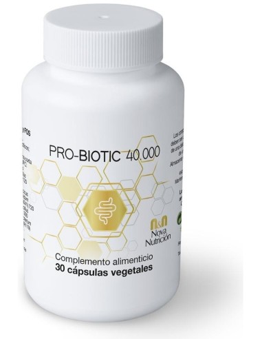 Pro-Biotic 40.000 30Cap. de N&N Nova Nutricion