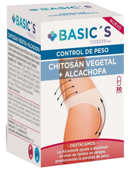 Corpore Basics Chitosan Vegetal 30Cap. de Corpore Diet