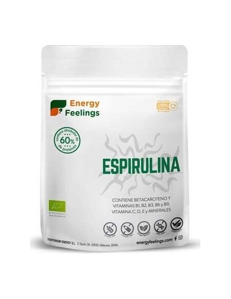 Espirulina Polvo 200Gr. Eco Vegan Sg de Energy Feelings