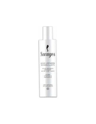 Leche Limpiadora Desmaquillante Antiedad 200Ml. de Savages