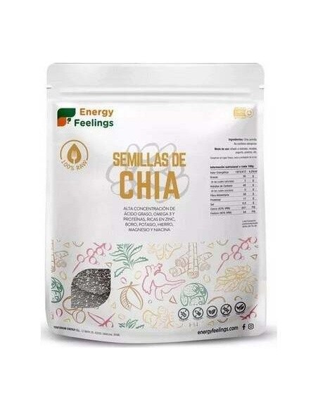 Chia Semilla 1Kg. Vegan Sg de Energy Feelings