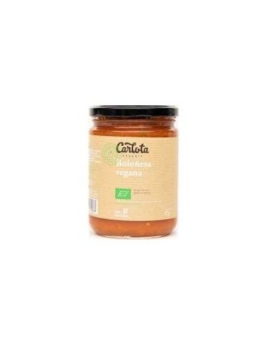 Boloñesa Salsa 425Gr. Eco Sg Vegan de Carlota Organic