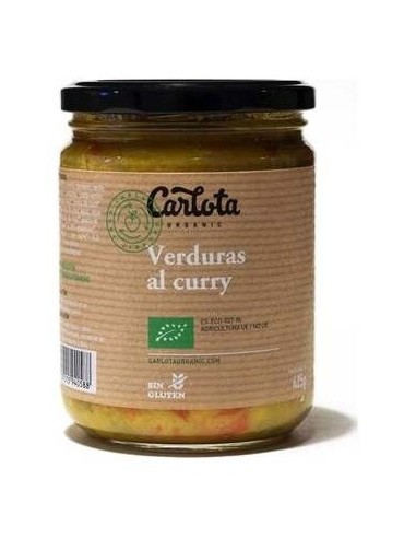 Verduras Al Curry 425Gr. Eco Sg Vegan de Carlota Organic