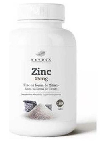 Zinc 15Mg. 180Comp. de Betula