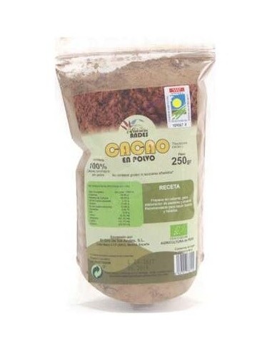 Cacao En Polvo 250Gr. Eco de El Oro De Los Andes