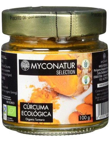 Curcuma Polvo 100Gr. Eco de Myconatur