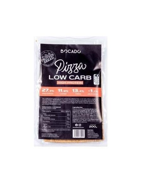 Base De Pizza Low Carb High Protein 200Gr. de Bocado