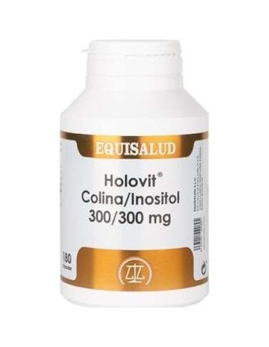 Holovit Colina/Inositol 300/300Mg 180Cap. de Equisalud