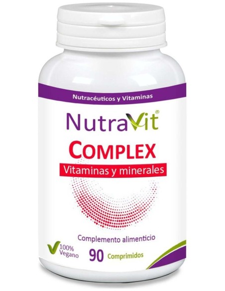 Nutravit Complex Vitaminas Y Minerales 90Comp. de Nutravit