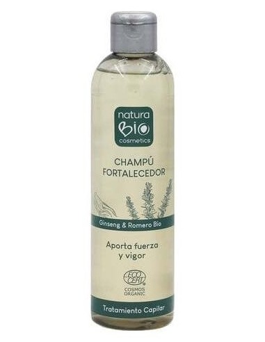 Champu Tratamiento Fortalecedor Ginseng-Romero 250 de Naturabio Cosmetics