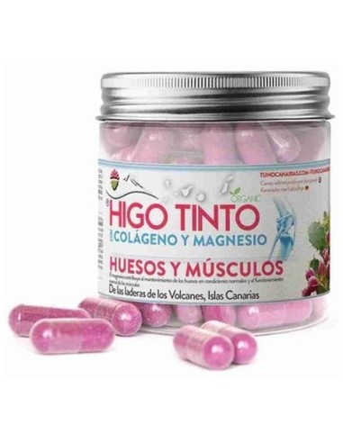 Higo Tinto Con Colageno Y Magnesio 90Cap. de Tuno Canarias
