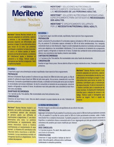 Maritene Buenas Noches Instant Cereales 2x250g. de Meritene