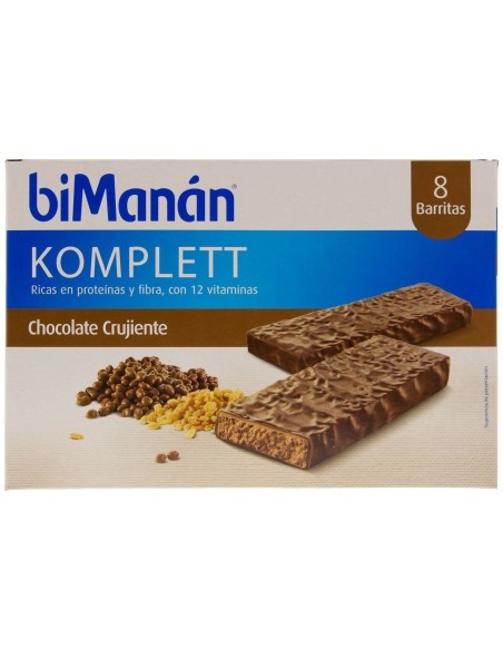 Barritas Komplett Choco Crujiente 8Ud. de Bimanan