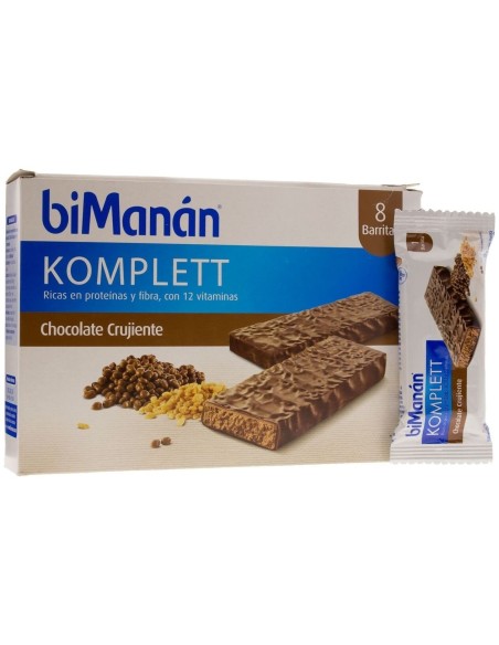 Barritas Komplett Choco Crujiente 8Ud. de Bimanan