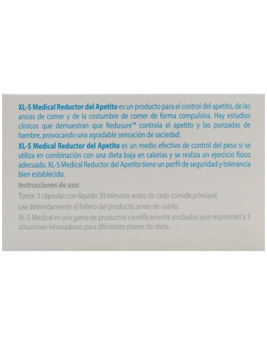 Xls Medical Apetite Reduce Iib 60Cap. de Xls